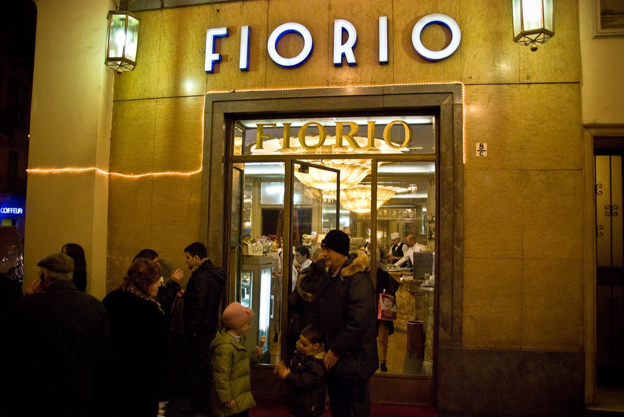 A historic Italian café