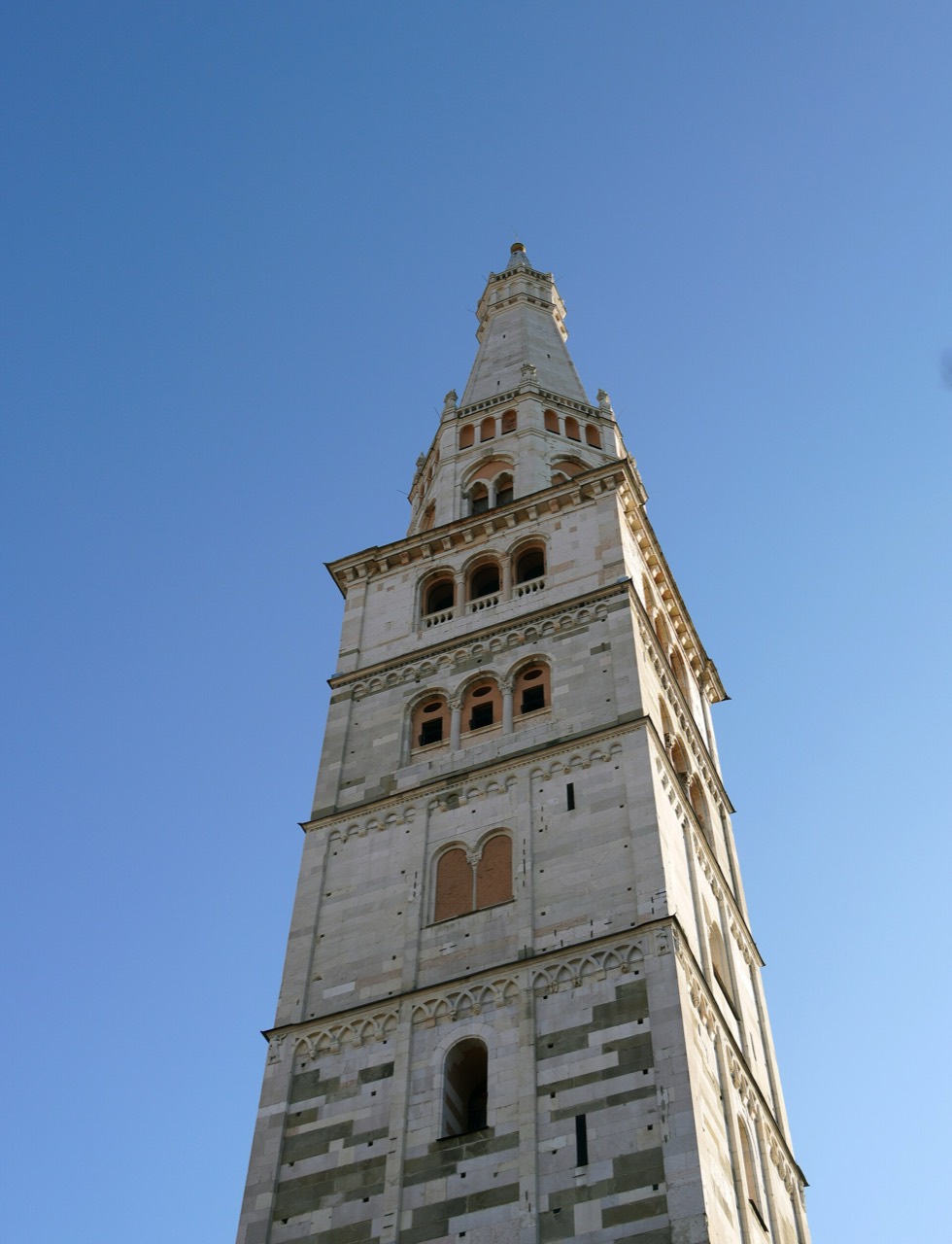 The Ghirlandina tower of Modena